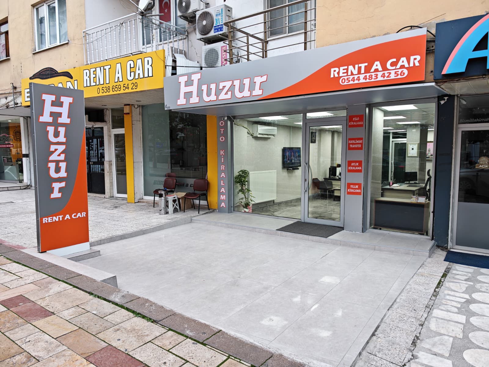 Huzur Rent a Car Denizli Ofisi